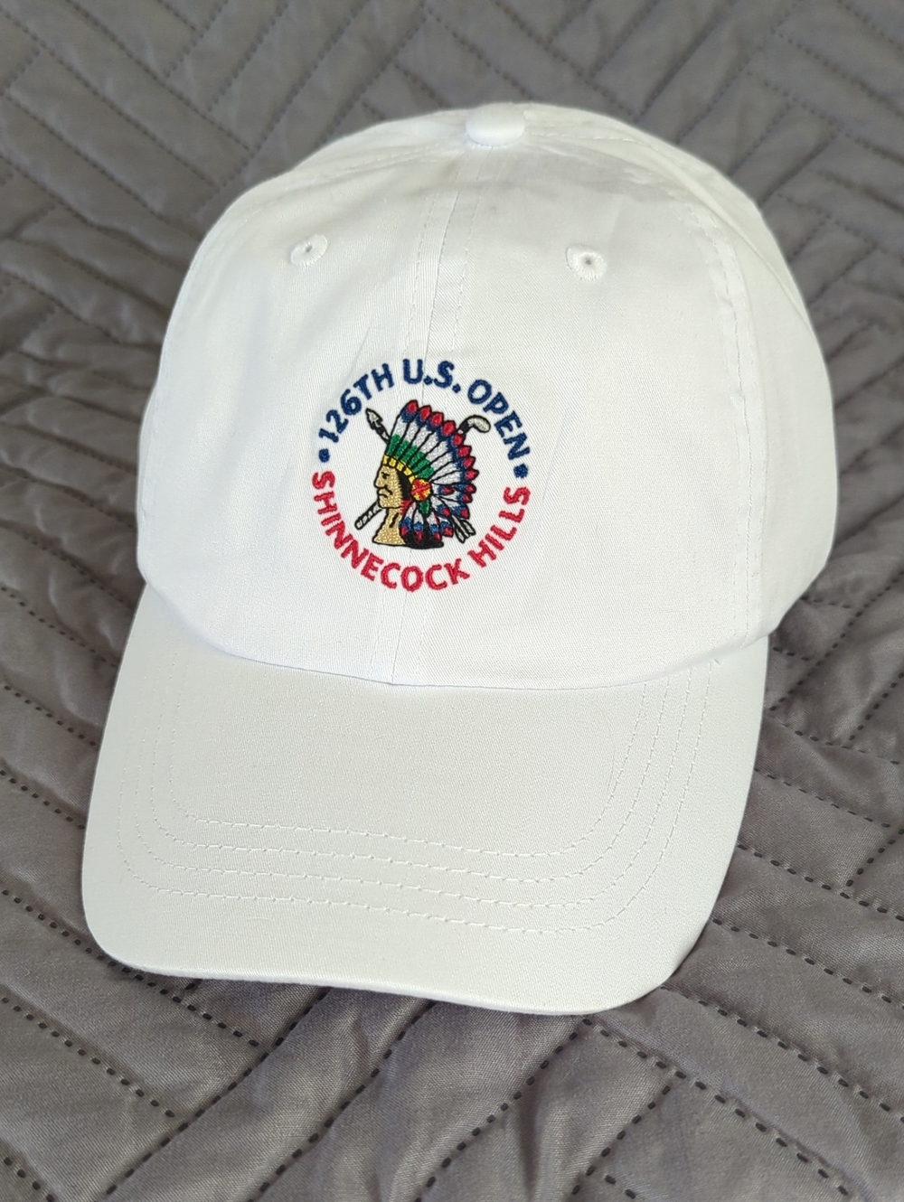 Peter Millar 2026 US Open Shinnecock Hills Hat White USGA Member Golf Cap NWOT